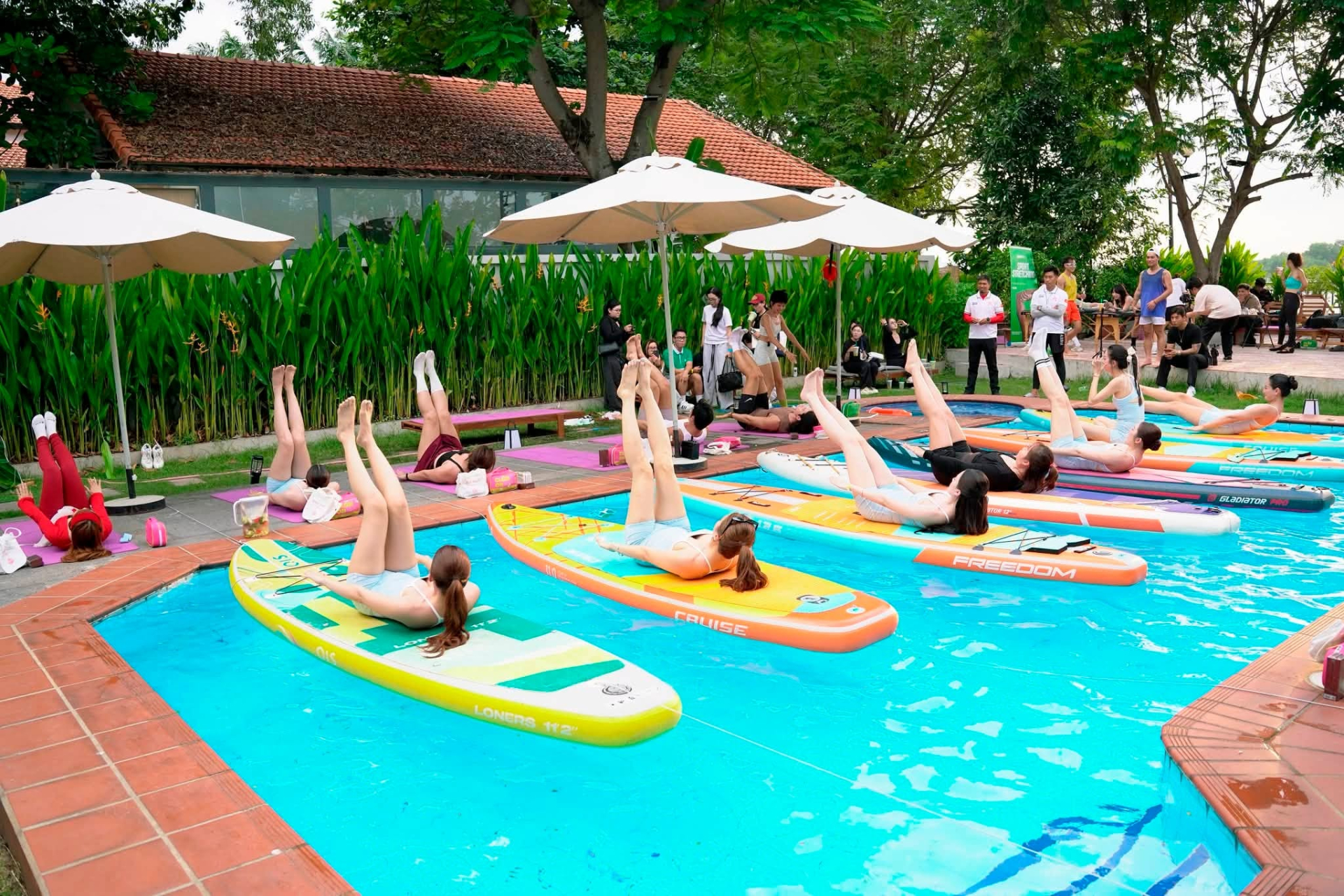 Trải nghiệm tập Pilates 