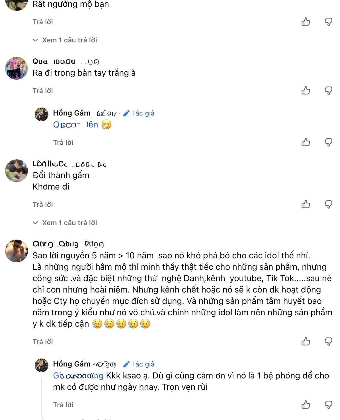 Gấm Kami thông báo sốc