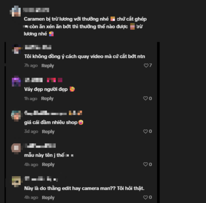 Vô tình để lọt góc máy