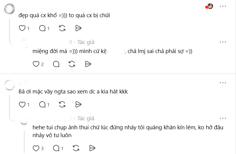 Mặc váy xẻ sâu đi xem concert bị gán mác
