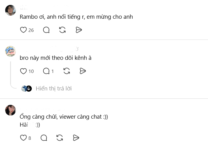 Rambo bị chê ghế bẩn và màn phản bác mất lòng người xem