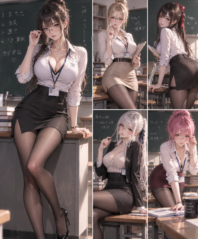 Cộng đồng mạng chia sẻ trend dùng AI biến các hot girl game và anime thành “cô giáo”, loạt tác phẩm đẹp mắt khiến người xem bất ngờ