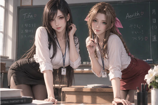 Cộng đồng mạng chia sẻ trend dùng AI biến các hot girl game và anime thành “cô giáo”, loạt tác phẩm đẹp mắt khiến người xem bất ngờ