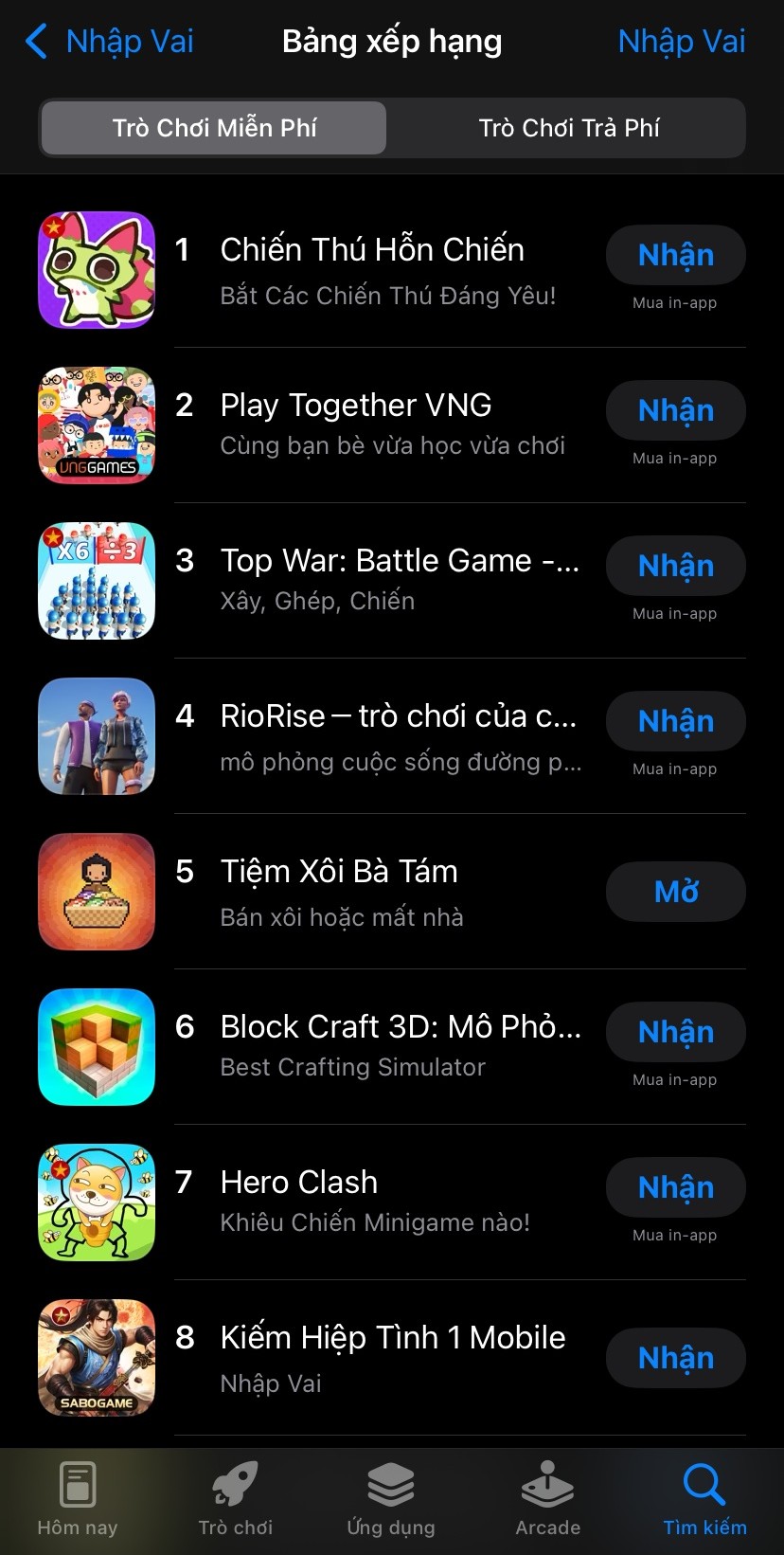 Game Việt gây 