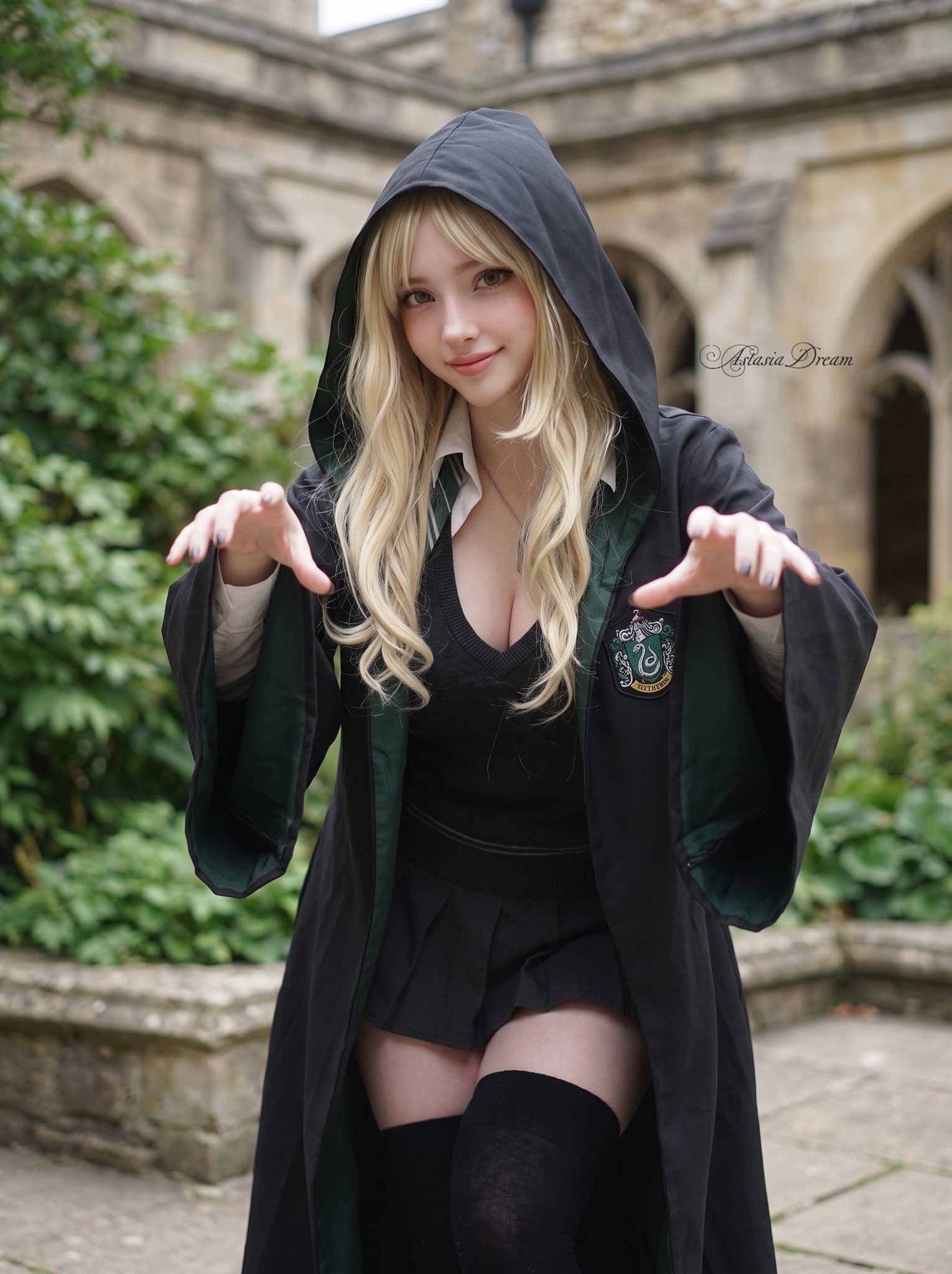 Màn cosplay Malfoy phiên bản nữ đẹp xuất sắc gây sốt cộng đồng mạng, nhan sắc của hot girl khiến fan Harry Potter mê mẩn
