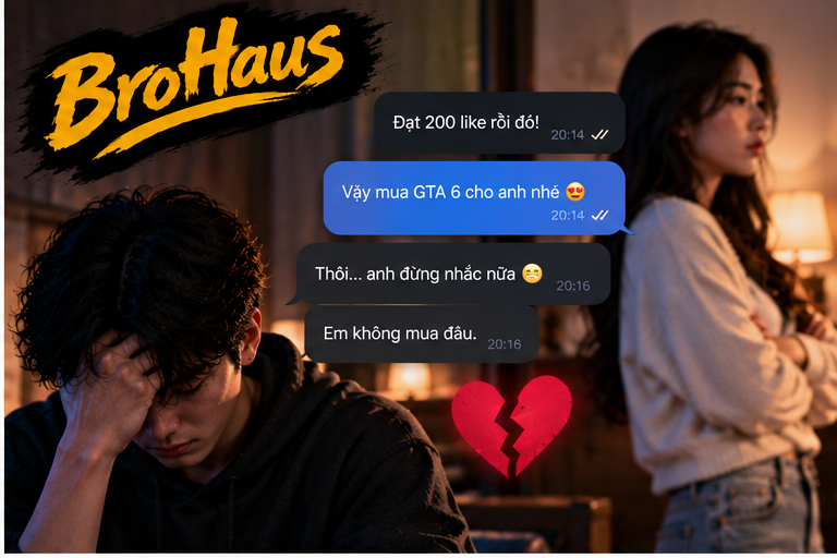 Hứa mua GTA 6 rồi bất ngờ lật kèo, cô gái khiến bạn trai quyết định chấm dứt tình yêu: Hàng loạt game thủ lại cho rằng anh đã làm đúng