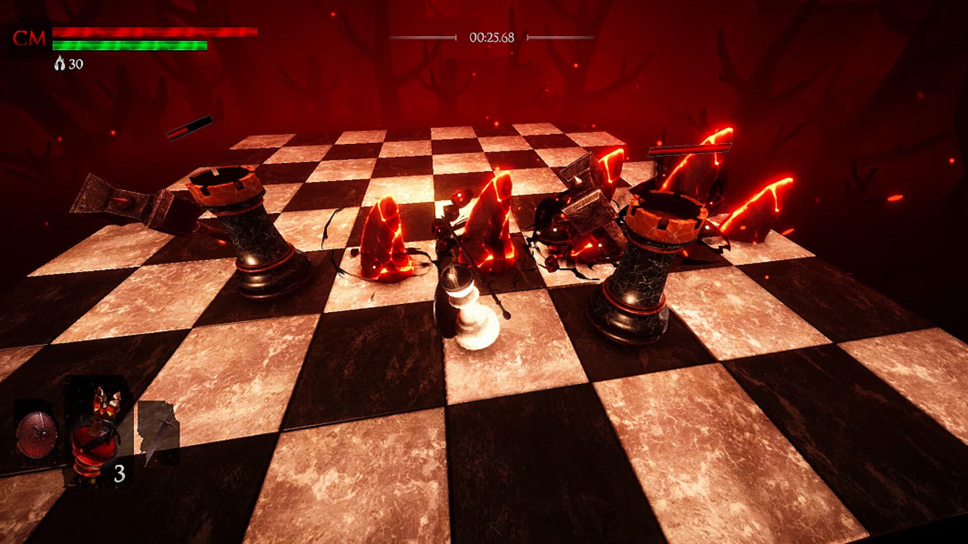 Steam sắp có một tựa game Soulslike siêu dị, biến bàn cờ thành chiến trường, phong cách chơi độc đáo