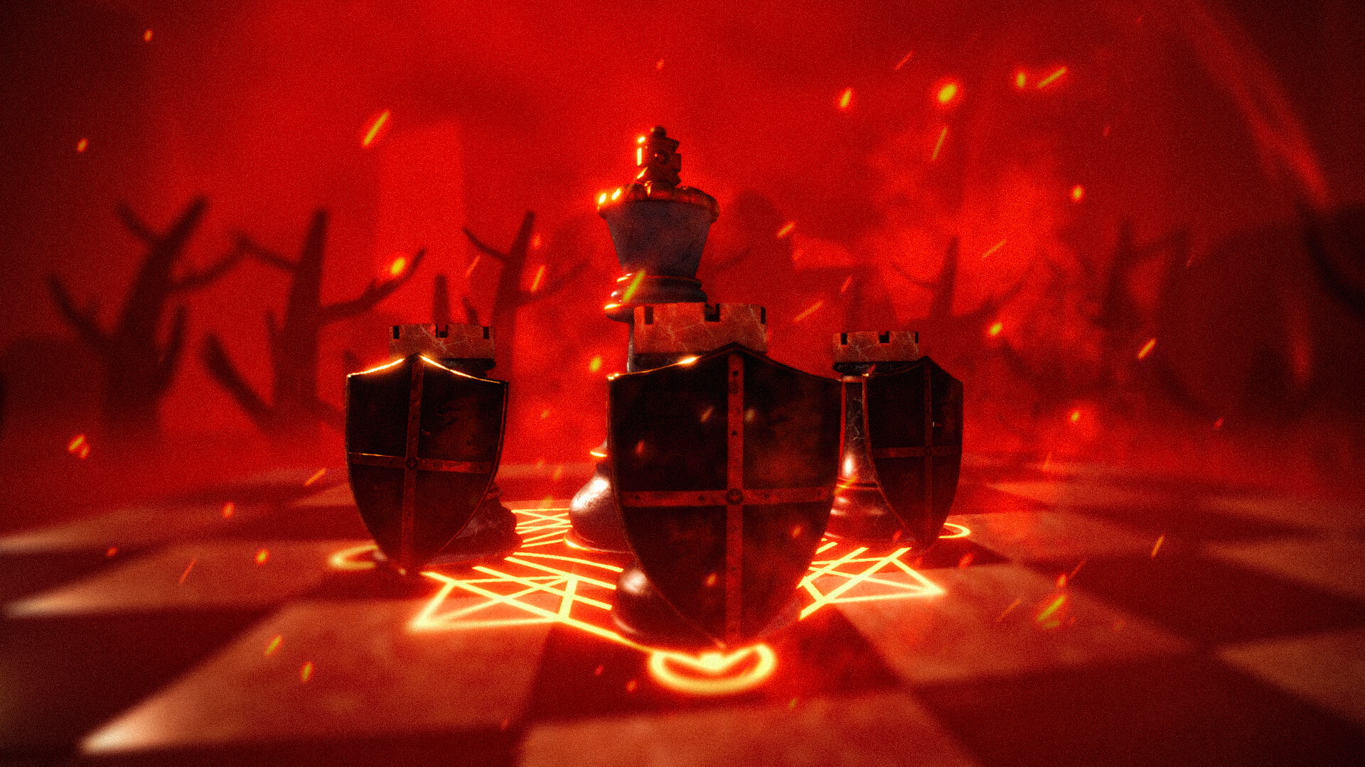 Steam sắp có một tựa game Soulslike siêu dị, biến bàn cờ thành chiến trường, phong cách chơi độc đáo