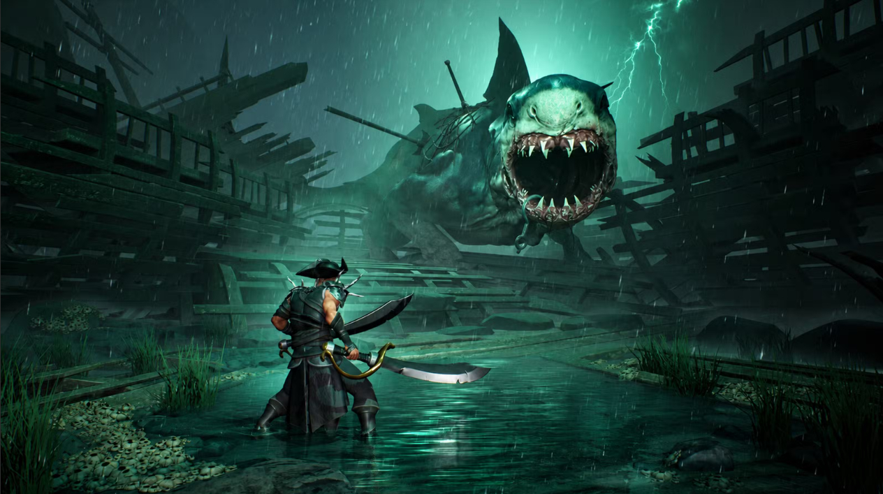 Xuất hiện tựa game Soulslike thế giới mở lấy chủ đề cướp biển quá hấp dẫn trên Steam, được ví như Elden Ring kết hợp cùng một bom tấn