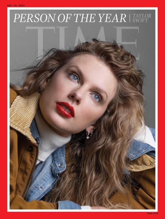 Taylor Swift được tạp chí Time vinh danh là Nhân vật của năm. 