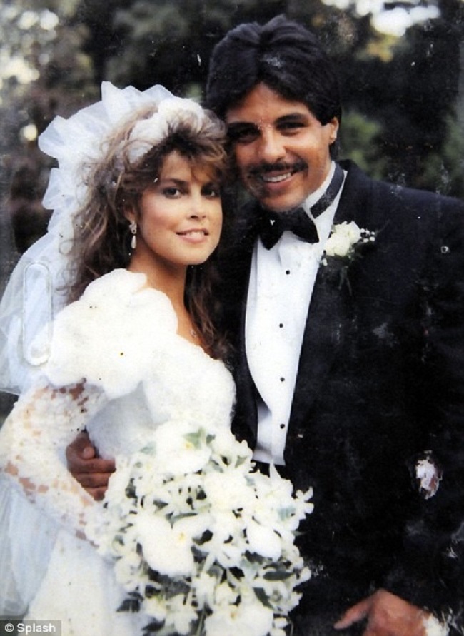 Bác sĩ Richard Batista và vợ Dawnella trong ngày cưới năm 1990.