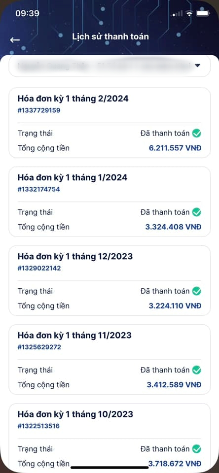 Hoá đơn tiền điện của một hộ gia đình ở phường Minh Khai, quận Hai Bà Trưng tăng gấp đôi so với tháng gần nhất. 