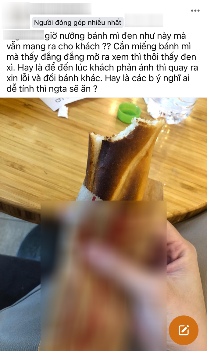 Quán cà phê nổi tiếng ở Hà Nội bị tố nướng bánh cháy đen vẫn bán cho khách, khi khách phản ánh thì bị 'nhân vật bí ẩn' công kích