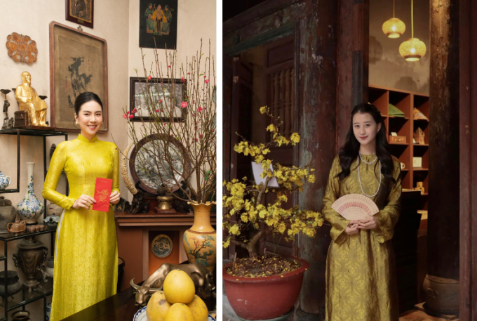 MC Mai Ngọc và Nga Anh đều có cách tạo dáng cực thanh lịch chuẩn con gái Hà thành: Chị em học ngay để có những shot hình ưng ý