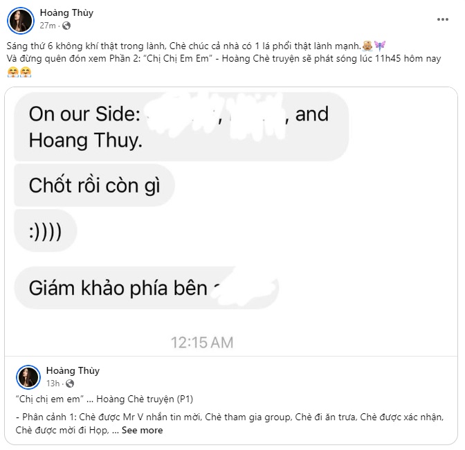 Hoàng Thùy hé lộ thời gian công bố phần 2 của series 