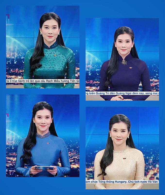 Nữ BTV Thời sự nhận nhiều chú ý trong những ngày vừa qua