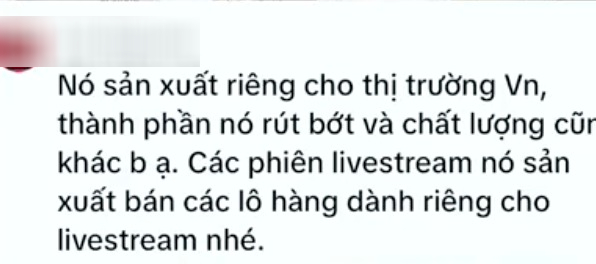 Vụ Hannah Olala phản bác tin đồn livestream bán hàng kém chất lượng: 