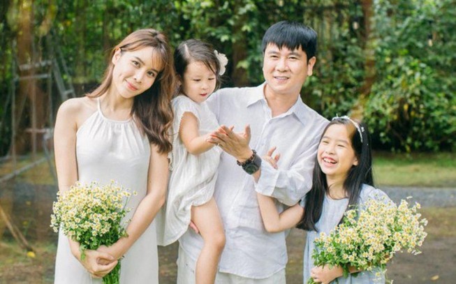 Gia đình hạnh phúc của Hồ Hoài Anh và Lưu Hương Giang