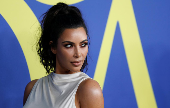 Ngôi sao truyền hình thực tế, doanh nhân người Mỹ Kim Kardashian - Ảnh: REUTERS