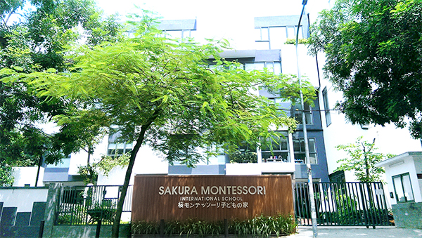 Trường Mầm non Sakura Montessori.
