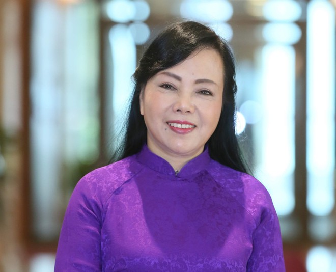 Bà Nguyễn Thị Kim Tiến chính thức rời vị trí Bộ trưởng Y tế. Ảnh: Hải Quân.