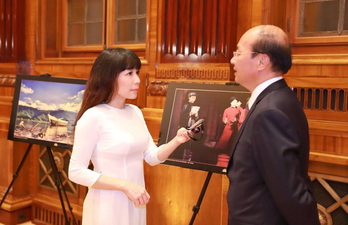 Nhà báo Bích Yến phỏng vấn Đại sứ Việt Nam tại Cộng hòa Áo