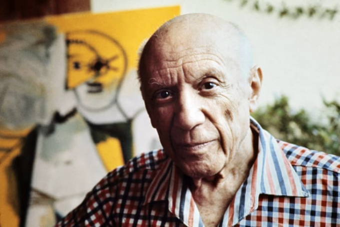 Pablo Picasso bị bắt vào tháng 10 năm 1971 tại Mougins, Pháp