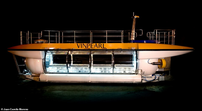 Tàu ngầm VinGroup đặt hàng cho Vinpearl Nha Trang nhằm cung cấp trải nghiệm cho du khách tại đảo Hòn Tre