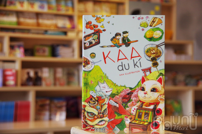 'KAA du kí': Dấu ấn nghệ thuật và văn hóa ẩm thực vòng quanh châu Á qua nét vẽ của hai họa sỹ 9x