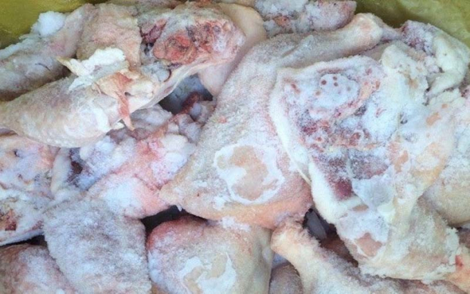Một lô thịt gà đông lạnh của Ba Lan bị thu hồi tại Việt Nam (ảnh minh hoạ)
