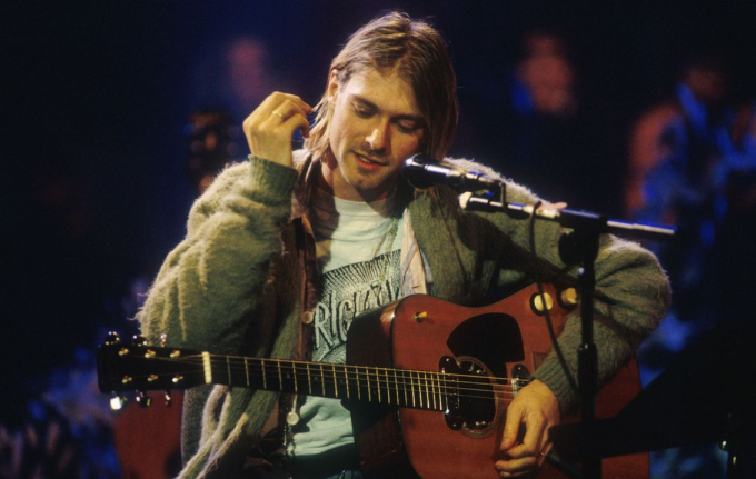 Kurt Cobain là một trong những huyền thoại nhạc Rock nổi tiếng nhất Thế giới