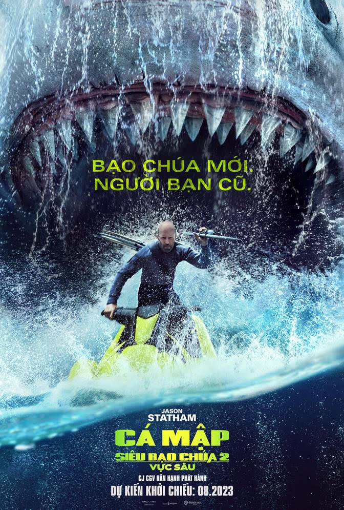 Cá Mập Siêu Bạo Chúa 2: Bom tấn mùa hè mới của dòng phim cá mập