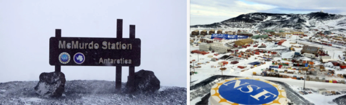 Trạm McMurdo là cơ sở nghiên cứu chính của Hoa Kỳ ở Nam Cực (Nguồn: AP)