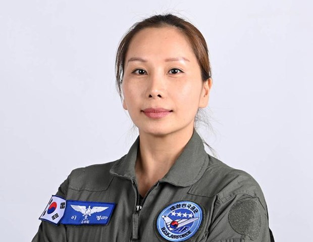 Chị Lee Ho-jeong. (Nguồn: Không quân Hàn Quốc)