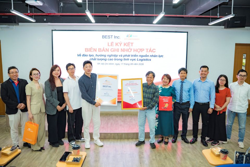 BEST Inc. Việt Nam và Trường Đại học FPT hợp tác đào tạo thế hệ nhân sự logistics chất lượng cao