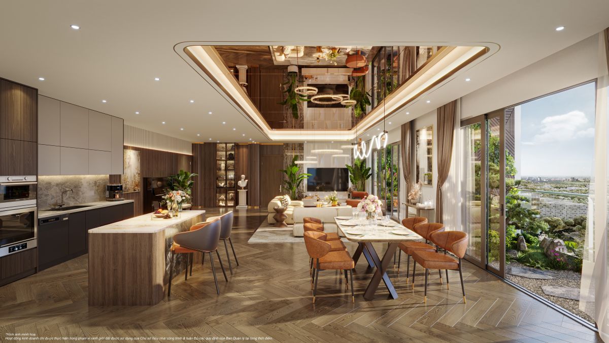 Hệ thống tiện ích chuẩn Hàn Quốc ngay dưới thềm Sky Residence.