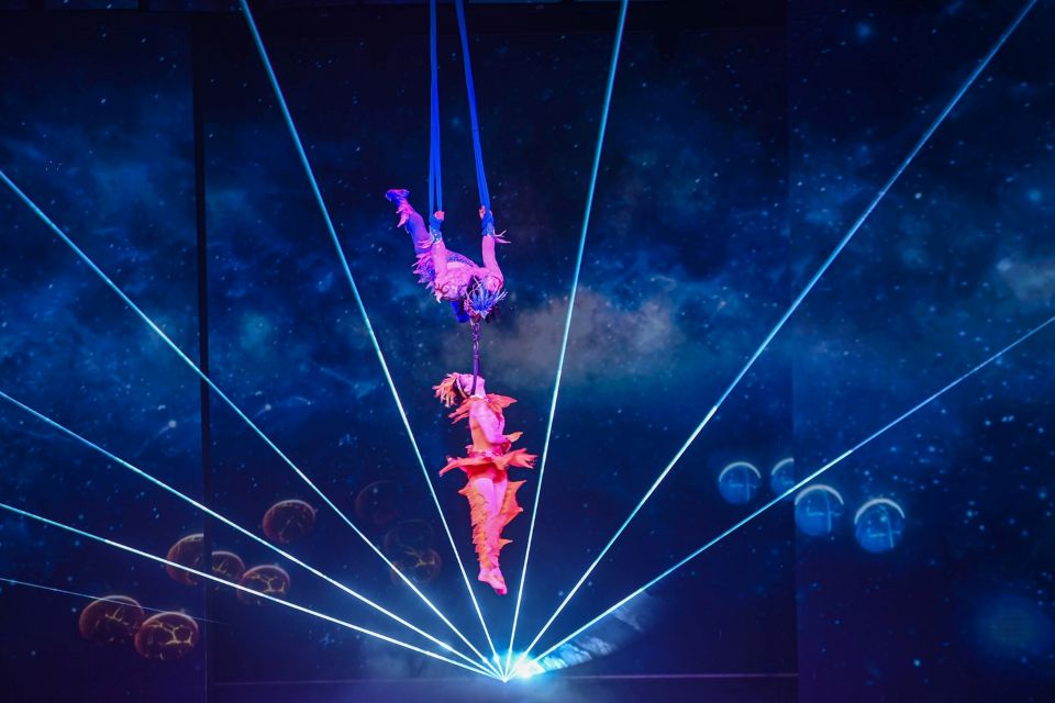 Nhà hát Vinpearl Theatre được trang bị những công nghệ sân khấu hiện đại bậc nhất thế giới