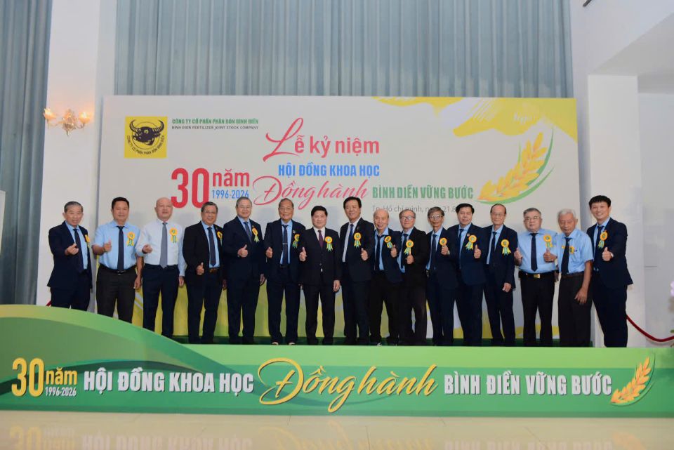 Sau 30 năm thành lập Hội đồng Khoa học, Công ty Cổ phần Phân bón Bình Điền tiếp tục xác định khoa học - công nghệ, đổi mới sáng tạo và dữ liệu