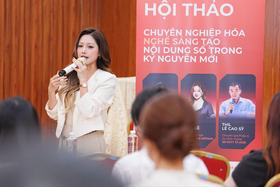 Hợp tác xã Sáng tạo Nội dung số ký kết hợp tác cùng KOL Diệp Lê