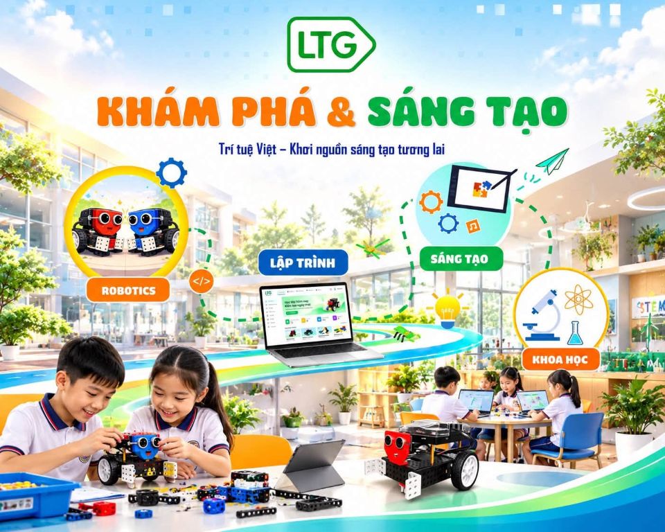 Hệ sinh thái giáo dục STEM, Robotics của LTG GROUP.