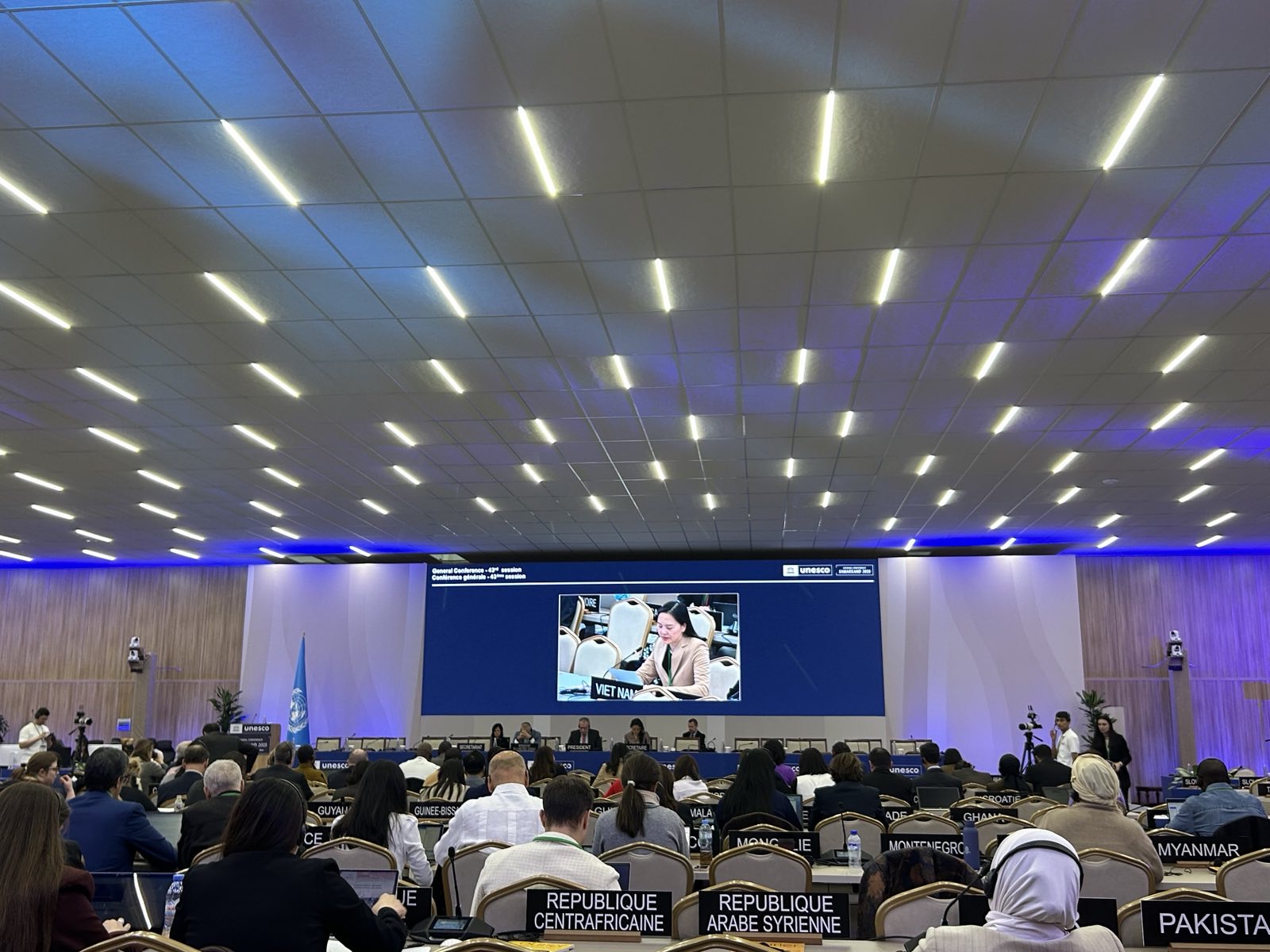 Đại sứ, Trưởng Phái đoàn thường trực Việt Nam bên cạnh UNESCO Nguyễn Thị Vân Anh khẳng định đây là niềm vui chung của Hà Nội và cả nước