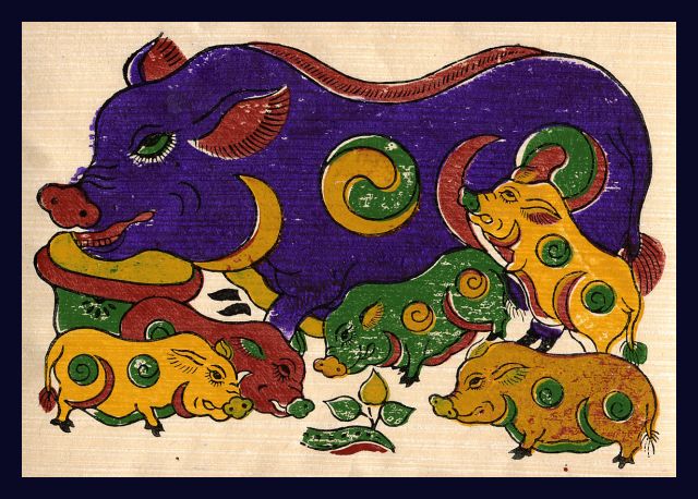 Nghề làm tranh dân gian Đông Hồ được UNESCO công nhận là Di sản văn hóa phi vật thể