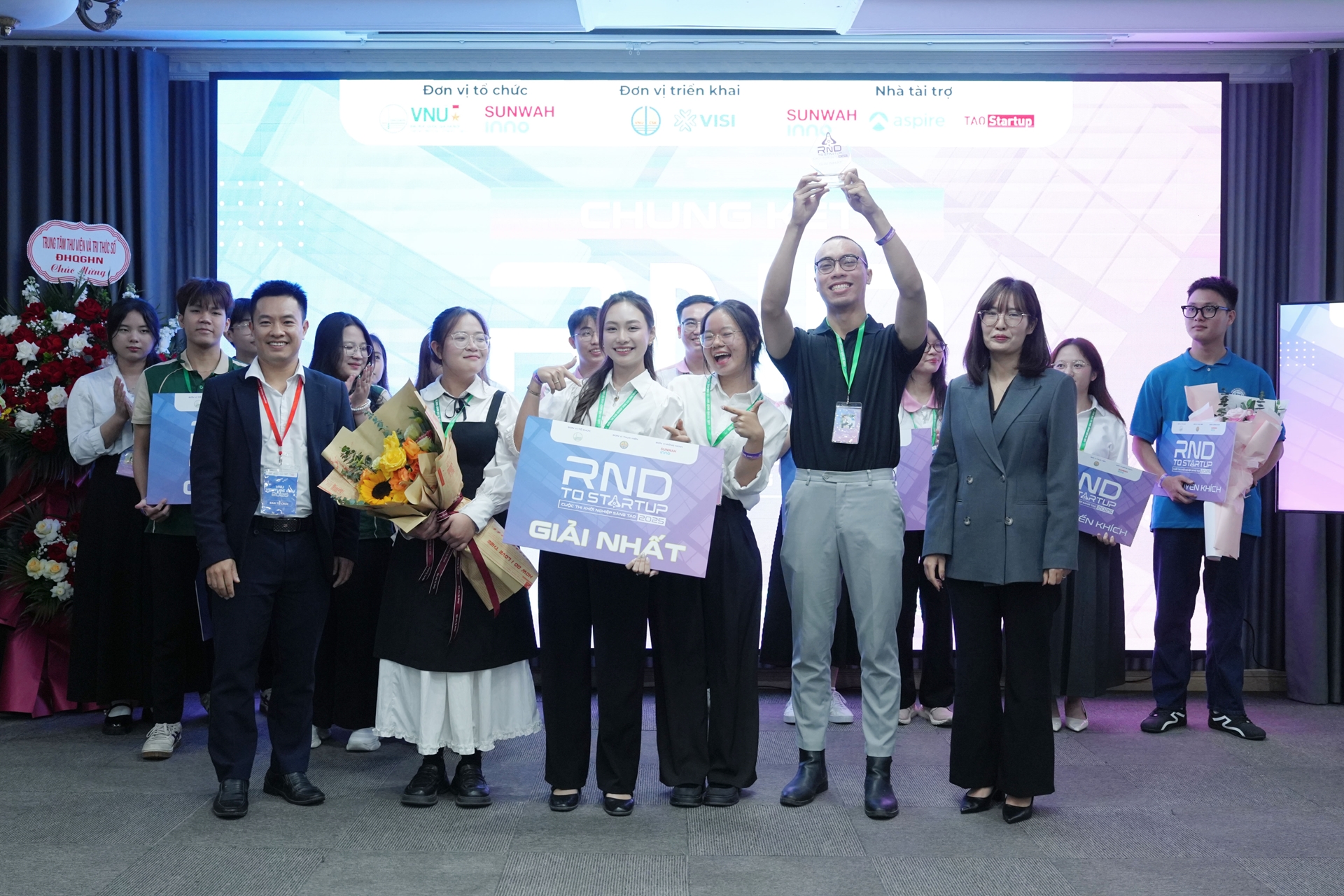 Giải Nhất R&D to Start-up 2025, bệ phóng cho chặng đường tiếp theo