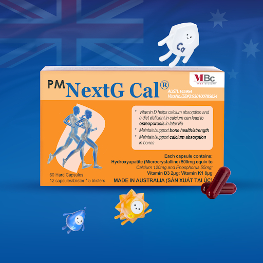 PM NextG Cal - Dùng cho trường hợp thiếu canxi.