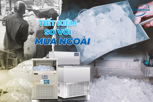 Bài toán kinh tế: Nên đầu tư máy làm đá Fushimavina hay mua đá ngoài?