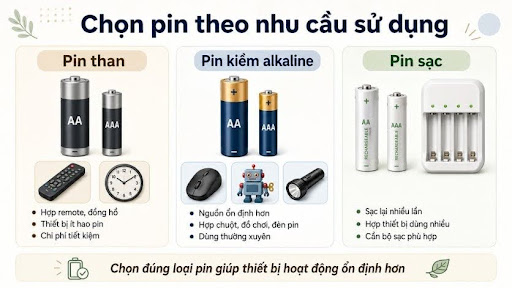 Cách chọn pin cho remote TV - đồng hồ và đồ dùng gia đình