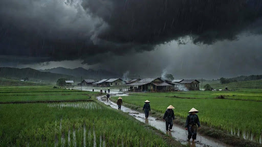 Nguyên nhân khiến miền Trung xuất hiện mưa lớn kéo dài
