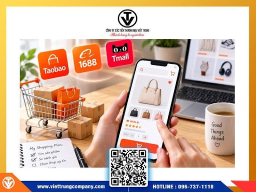 Việt Trung Company hướng dẫn mua hàng trên Taobao, 1688, Tmall từ A-Z