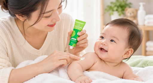 Thoa dưỡng ẩm ngay sau tắm để có hiệu quả tốt nhất