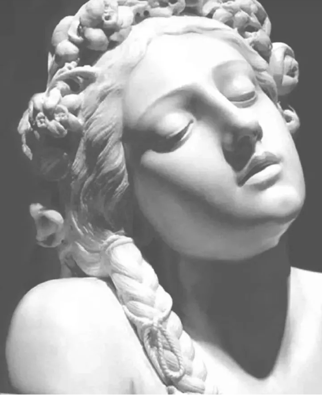 Bức tượng “Cô dâu sợ những bài hát” là một trong những tác phẩm điêu khắc nổi tiếng nhất của Gaetano Motelli. (Ảnh: Sohu)